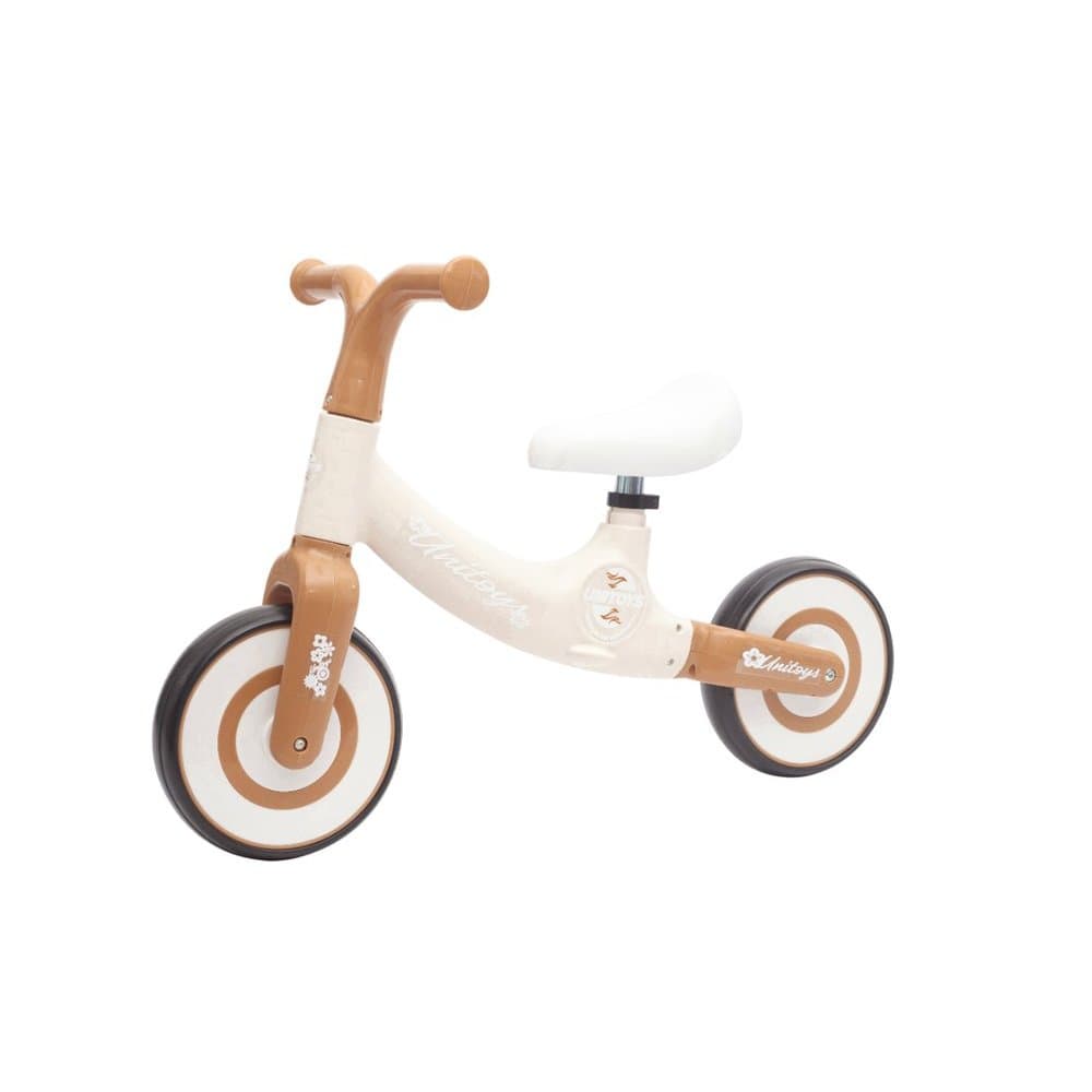 Bicicleta de Equilíbrio Infantil Sem Pedal - Marrom