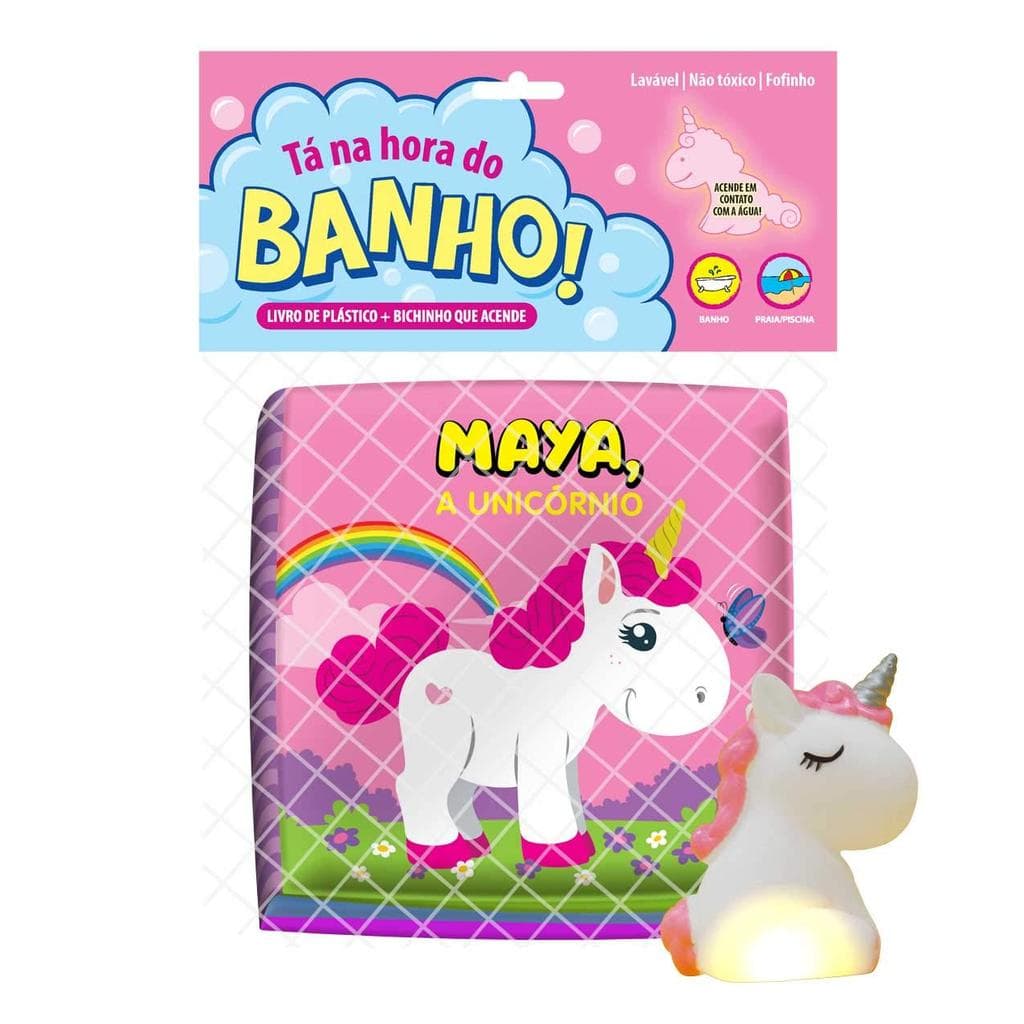 Maya, a Unicórnio: Tá na Hora do Banho - Ed. Vale das Letras ( p05 )