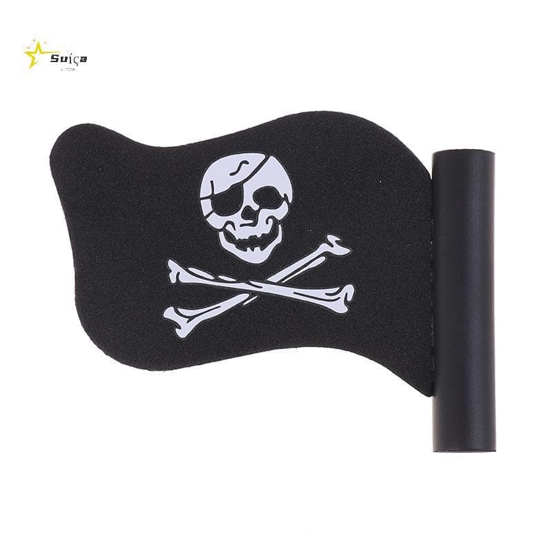 Awhrtwb Ajuste Antena Do Carro Bla Alegre Pirata Bandeira Caneta Topper Decoração Aérea Auto Exterior Novo