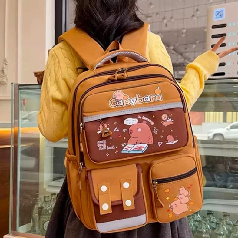 MOCHILA INFANTIL CAPIVARA – A TENDÊNCIA QUE TODAS AS MENINAS QUEREM