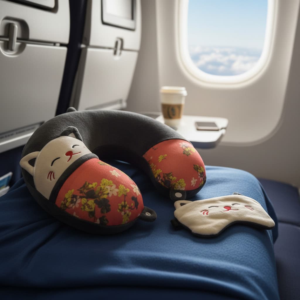Travesseiro Estabiliza Pescoço Para Viagem Infantil Tibaby