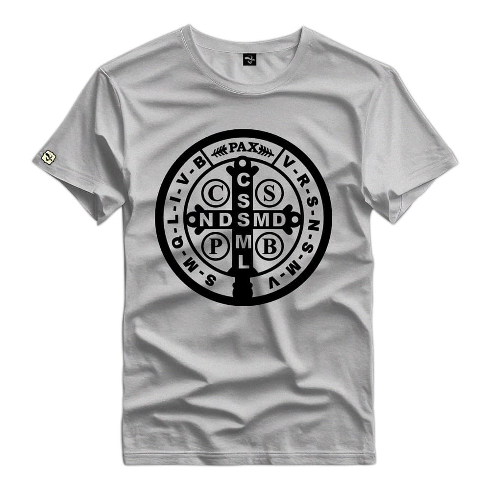 Camiseta Masculino Camisa Personalizada medalha da sorte