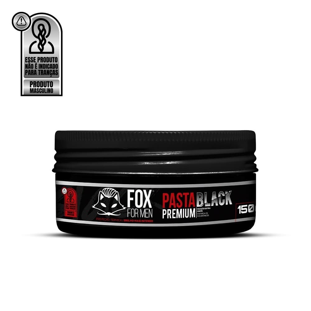 PASTA EFEITO BLACK  150G - FOX FOR MEN