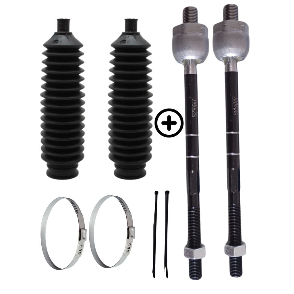 kit Par Articulação axial Fiesta 1994 1995 ford ka 1997 a 2007 + coifas