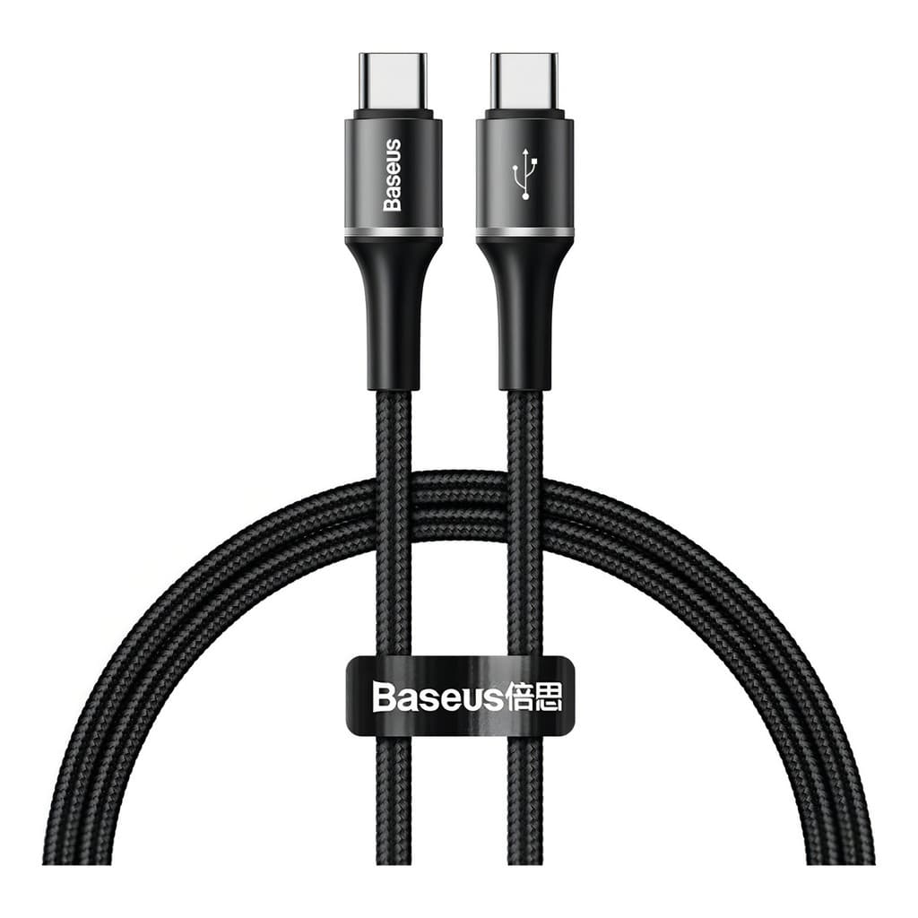Cabo Baseus Usb C Usb C Macbook Qc3.0 Samsung Xiaomi 1 Mt Preto