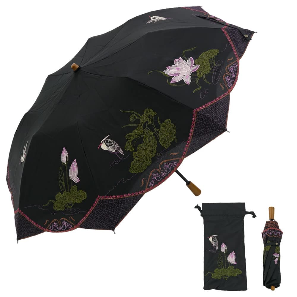 [Chapéu de Sol Chino Moderno] Guarda-chuva para atrizes, premium, dobrável, curto, canal de compras, total proteção, té