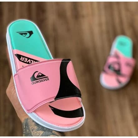 Chinelo slide Quiksilver Masculino e Feminino casual cores novas - Aproveite 15.3 CONSUMIDOR