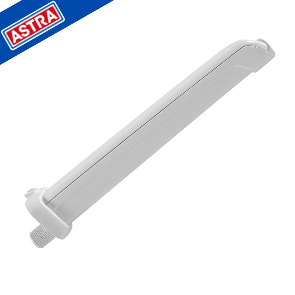 Braço de 40cm para Chuveiro Elétrico com Capa Branco Astra