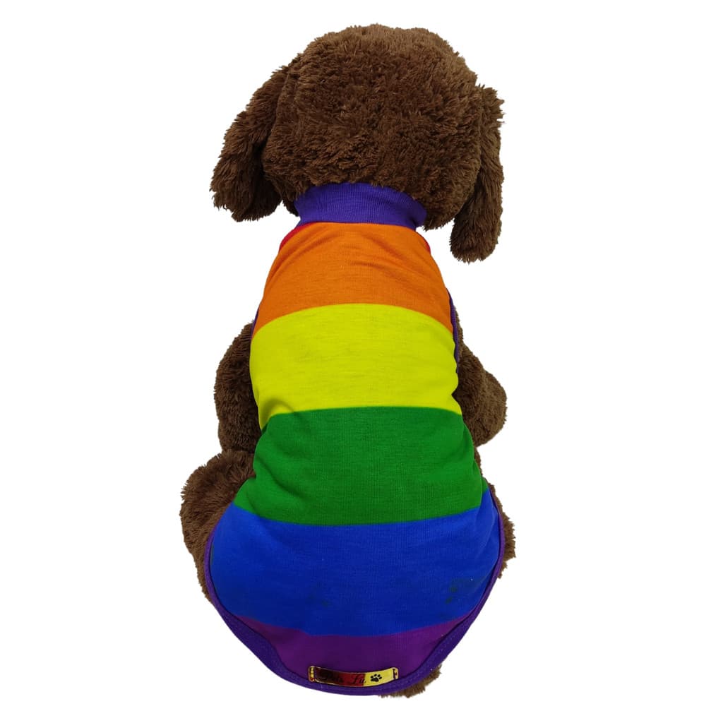 Roupa Pet - Colorida Modelo Regata Básica