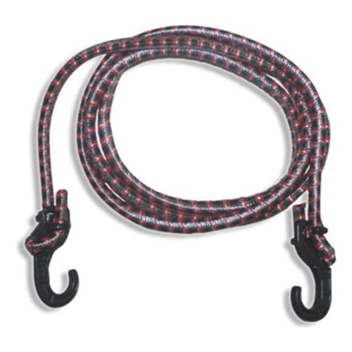Corda Elastica Extensora Para Amarrar Bagageiro 2 Metros Gancho De Plastico Carro Moto Bicicleta