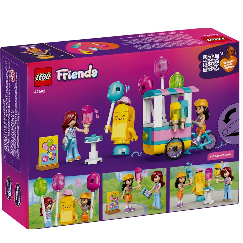 LEGO Friends Barraca de Sorvetes e Balões 107 Peças 42692