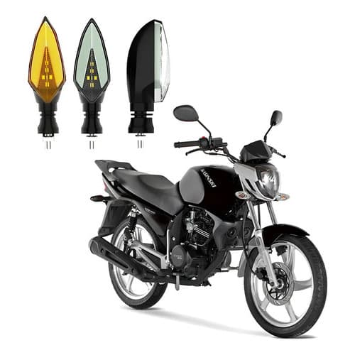 Par Setas Sequenciais P35 Kasinski Comet 150 2010 2011 2012 Preto