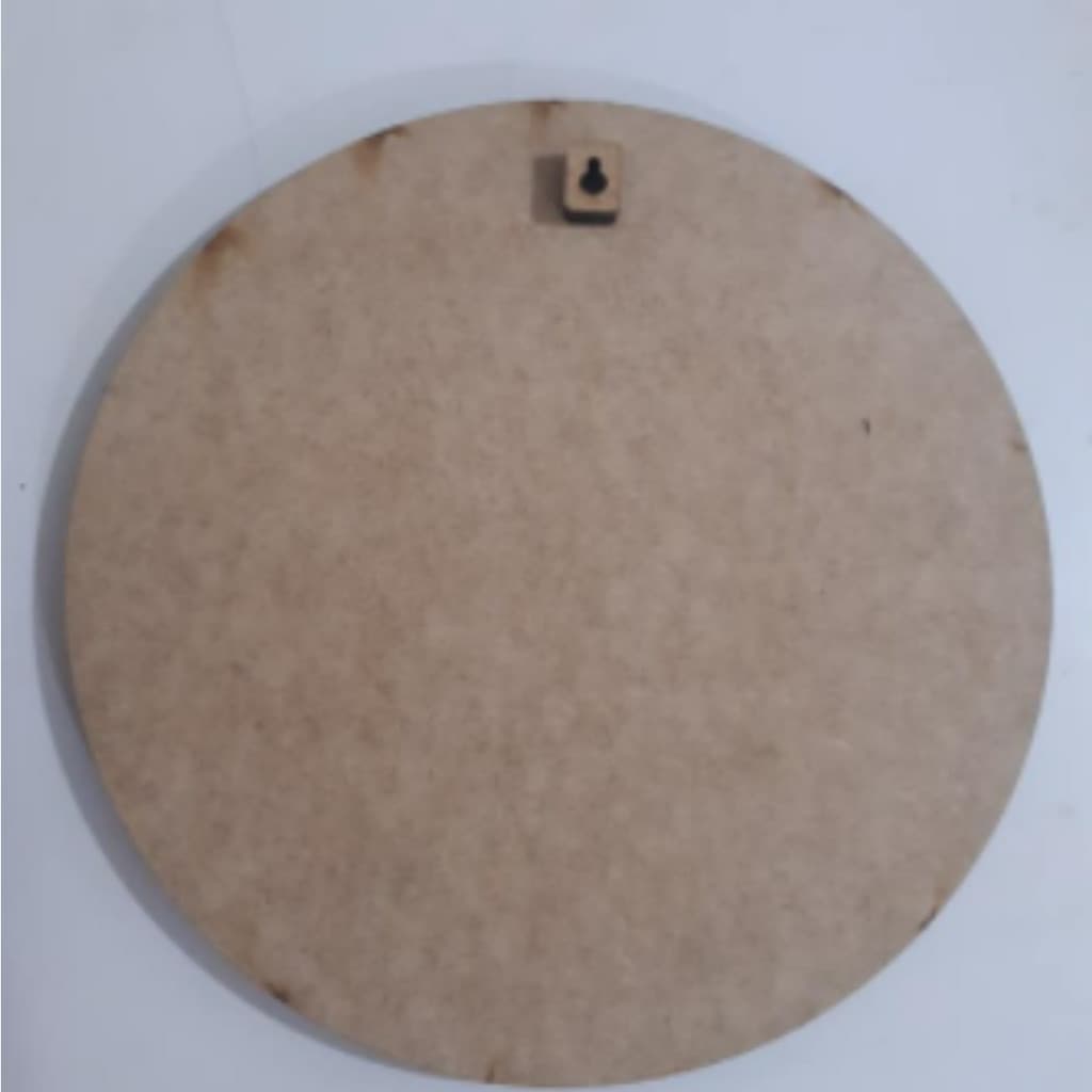 Kit 10 Suportes MDF para Pendurar Placas e Mandalas na Parede.