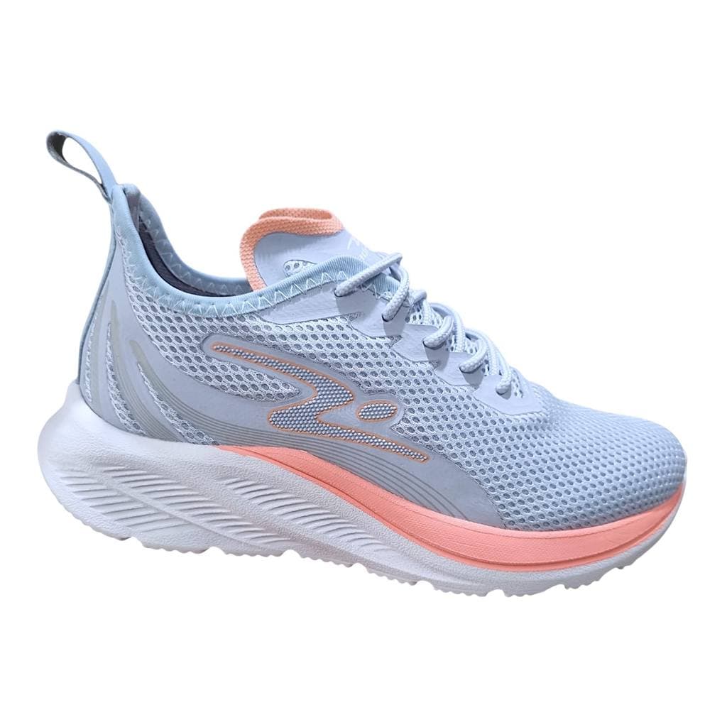 Tenis Ortopedico Fem Speed Flex Go Energy Malha Respiravel