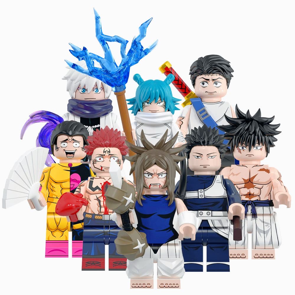 Yorozu Sukuna Fumihiko Noritoshi Megumi Hajime Gojo Yuta Blocos De Construção Brinquedos Presente