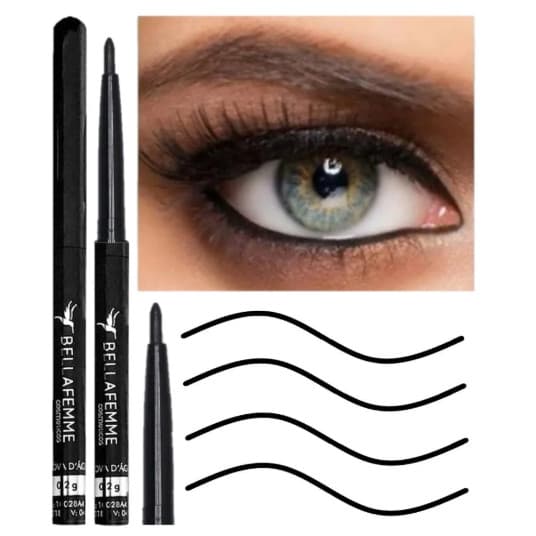 Lapís Retratil Delineador BG10004 - Bella Femme