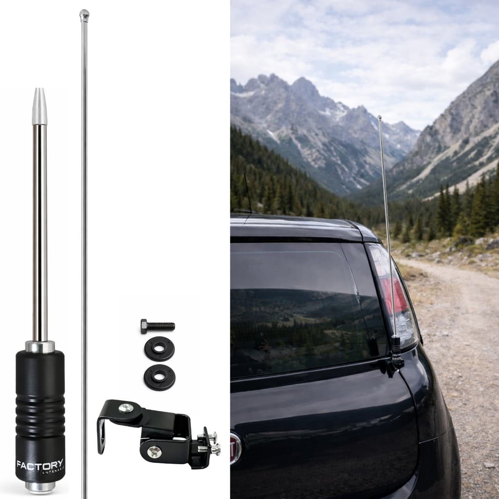 Antena Px Enfeite Com Suporte E Prolongador Para Carro Acompanha Kit Montagem