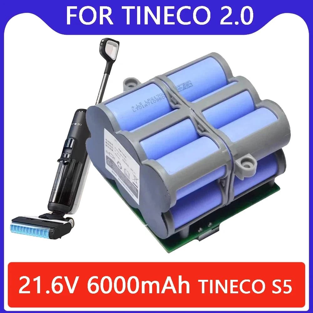 Para Tineco Substituição Bateria Piso Um 2.0 S5 PRO 2 S5 Inteligente S5 Vapor Purificador Acessórios Peças