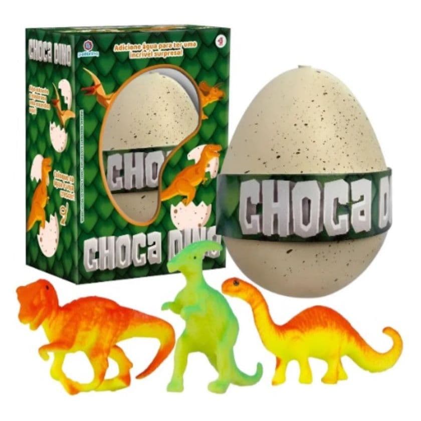 Brinquedo Choca Dino Ovo De Dinossauro Surpresa Infantil Polibrinq