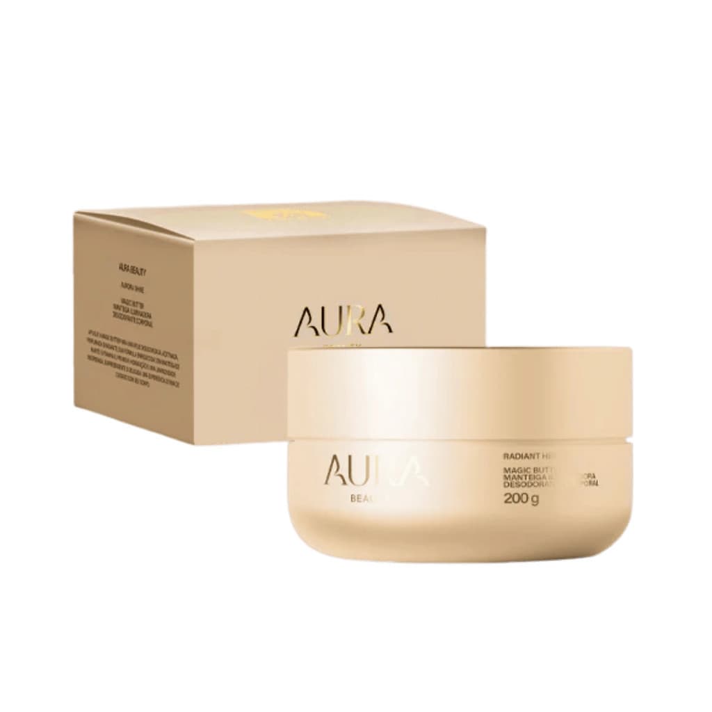 Manteiga Corporal Aura Beauty Magic Butter Radiant Hera 200g