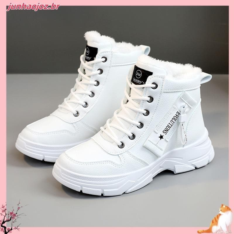 Botas Femininas Impermeáveis Antiderrapantes Sapatos De Inverno Femininos 2024 Plataforma Quente De Tornozelo De Neve