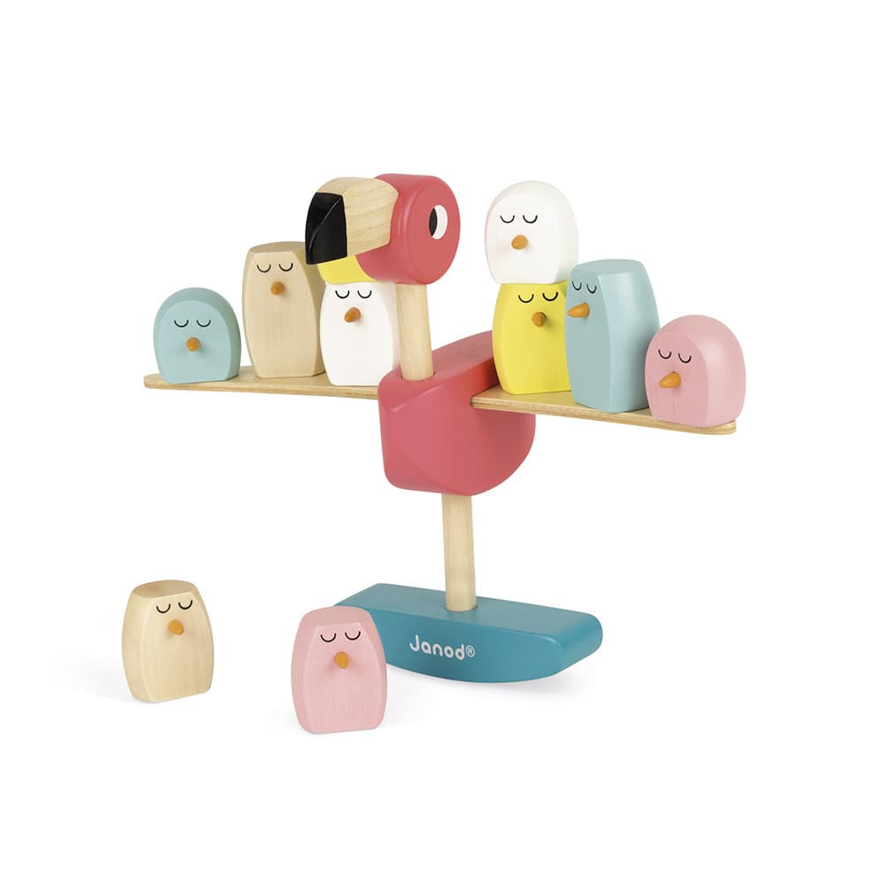 Jogo Flamingo Equilibrista com 11 Peças