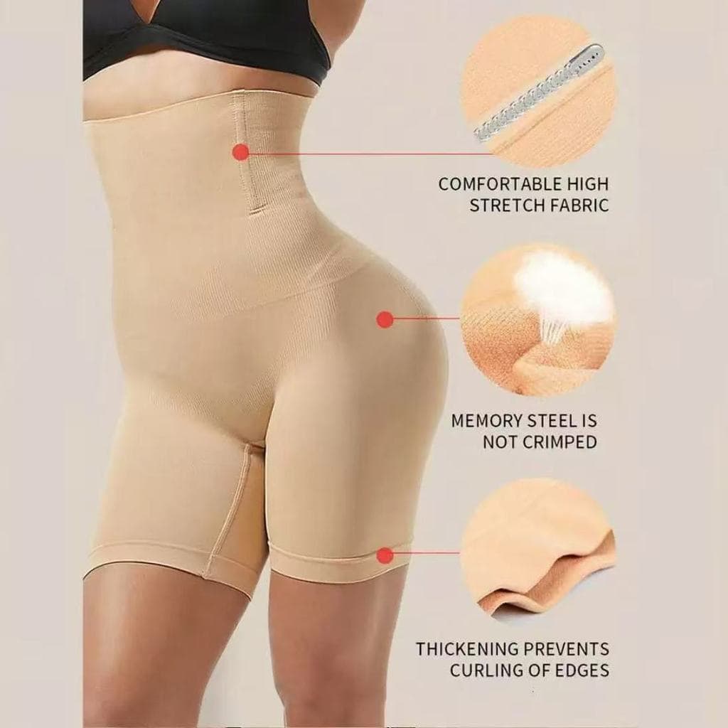 Shorts modelador: Seu aliado na jornada de perda de barriga Cinta Feminino