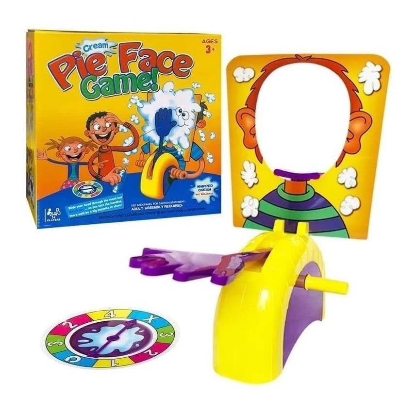 Torta na Cara Infantil Brinquedo Original Diversão Garantida
