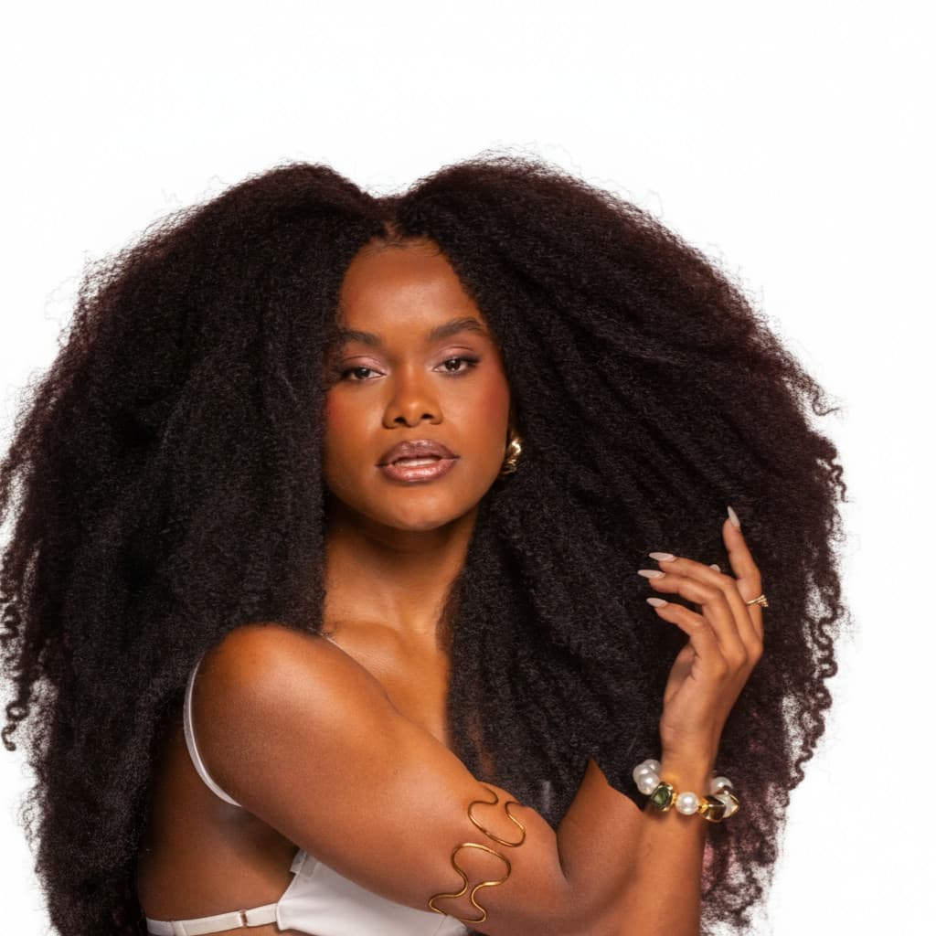 Cabelo Sintético Crochet Afro Twist 45cm