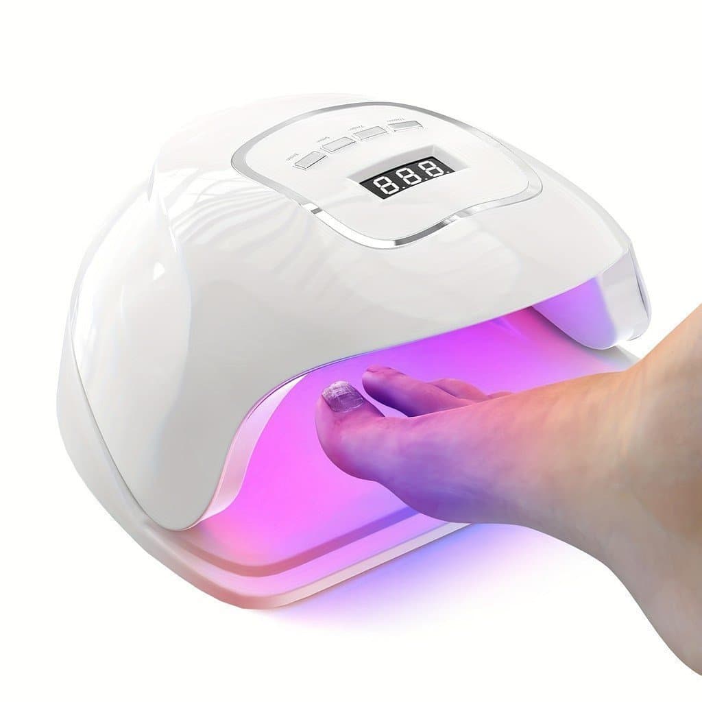 Aprovado pela FDA - Dispositivo a Laser KTS para Tratamento de Fungos nas Unhas dos Pés - Terapia com 15 Luzes Azuis de