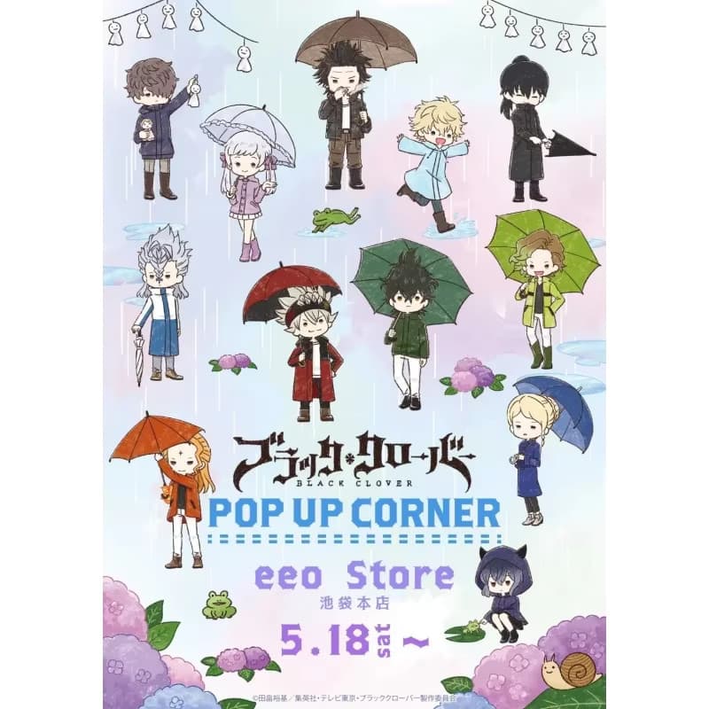 Placa Acrílica Black Clover (Acrylic Stand) – Asta / Yuno / Noelle / Mimosa | Decoração de Mesa Colecionável |