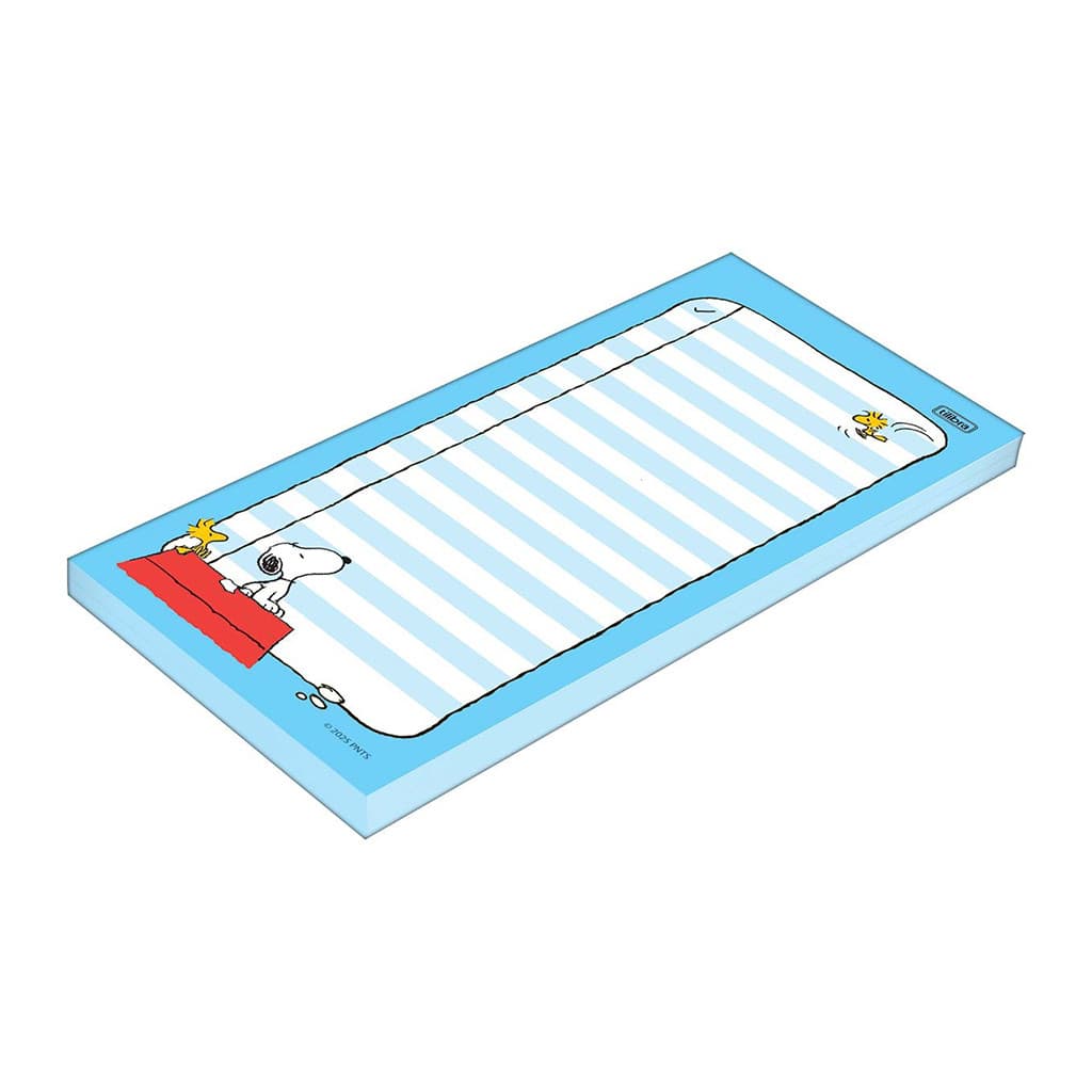 Bloco TILIBRA Tilembrete G Snoopy Decorado 82x209mm 50 Folhas