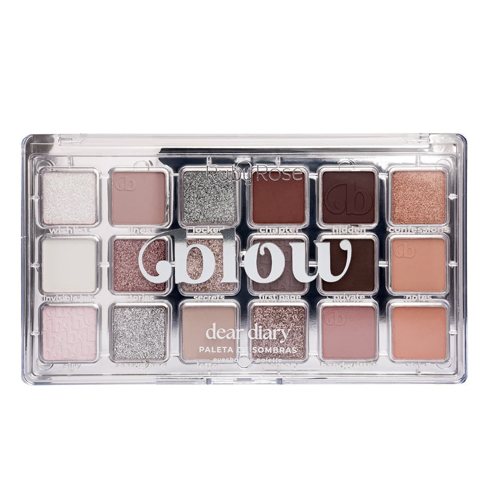 Paleta de Sombras Dear Diary Blow - Ruby Rose