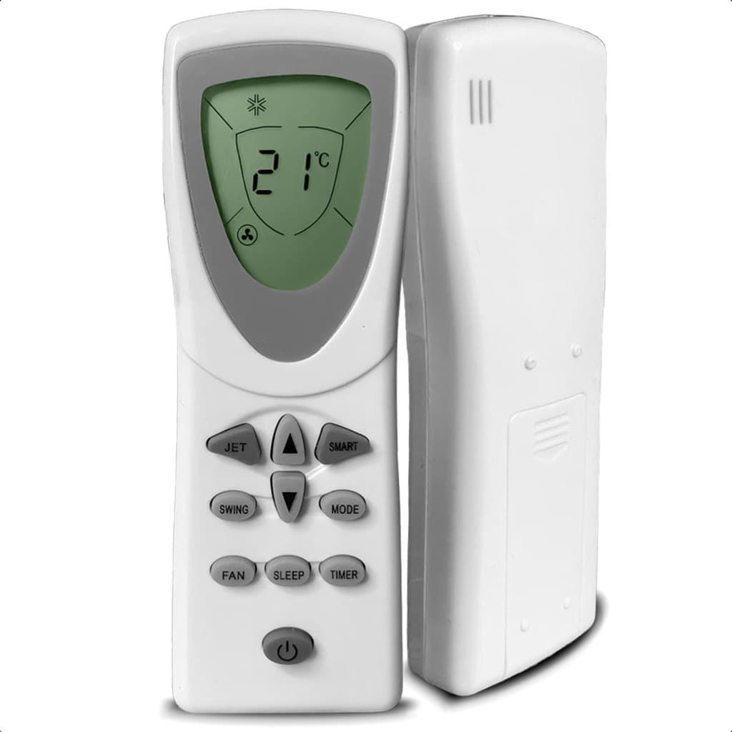 Controle Remoto Universal  Compativel com Ar Condicionado Consul Split Com Pilhas Kit com 2