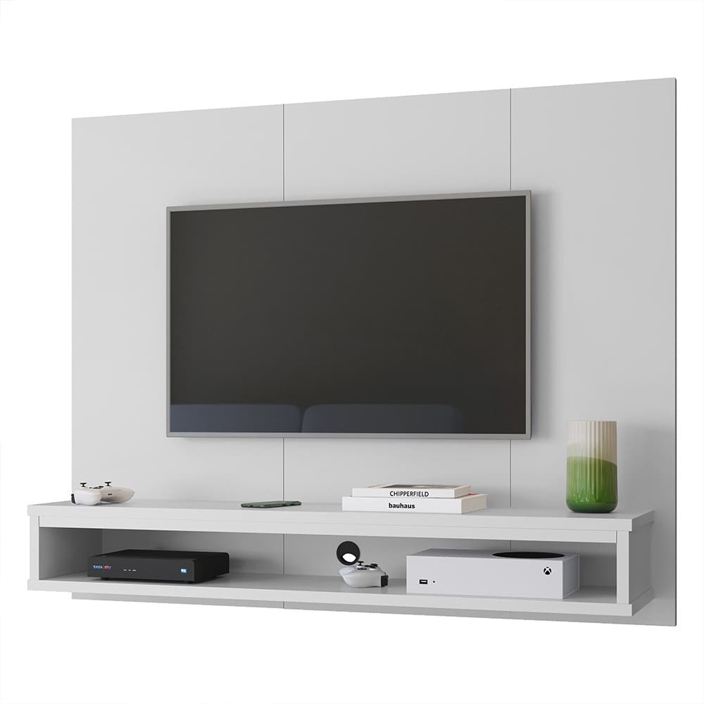 Estante Painel TV Cissa 32 40 42 43 47 48 50 Polegadas Nicho Eletrônicos Decoração Sala Estar Quarto