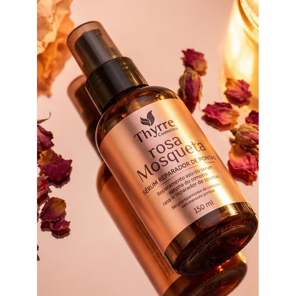 SÉRUM ROSA MOSQUETA REPARADOR DE PONTAS THYRRE COSMETIC 40ml