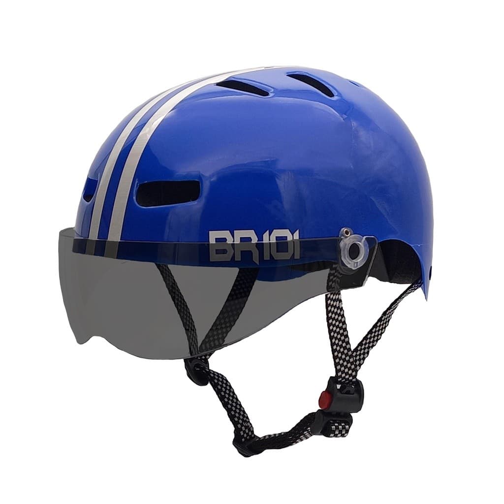 Capacete Bicicleta Skate Patins Patinete Ciclismo Lançamento Com Viseira