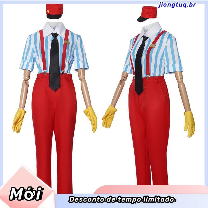 Virtual YouTuber Cosplay Kasane Teto Halloween Anime Role Play Dança Plataforma Traje Roupas Festa Exposição Em Quadrinh