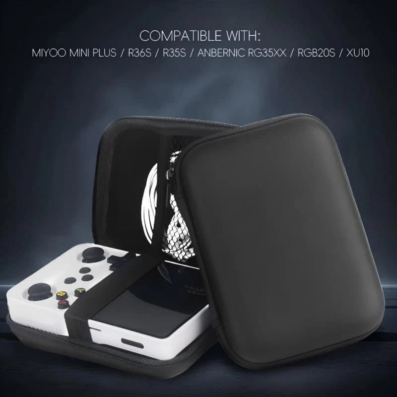 Bolsa De Armazenamento Portátil Compatível Com RG35XX R35s R36S Retro Mini Game Console Eletrônicos Preto yumi