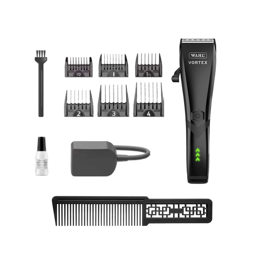 Wahl Vortex Maquina de Corta Cabelo Sem Fio Profissional Motor Giratório 6000RPM