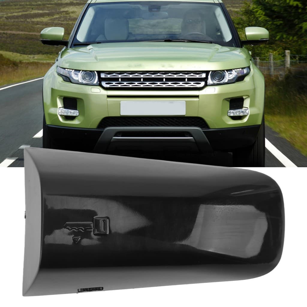 TMA ~ Tampa Da Maçaneta Porta Do Carro Esquerda , Peça De Fechadura Com Chave Preta LR048299 Substituição Para Evoque 20