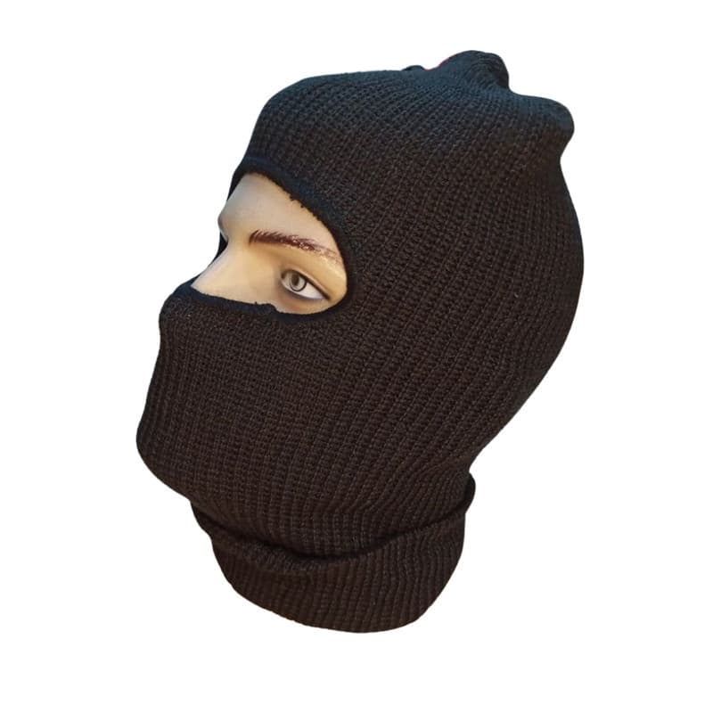 Balaclava Clássica - Proteção térmica para cabeça rosto e pescoço em tecido tricotado unissex