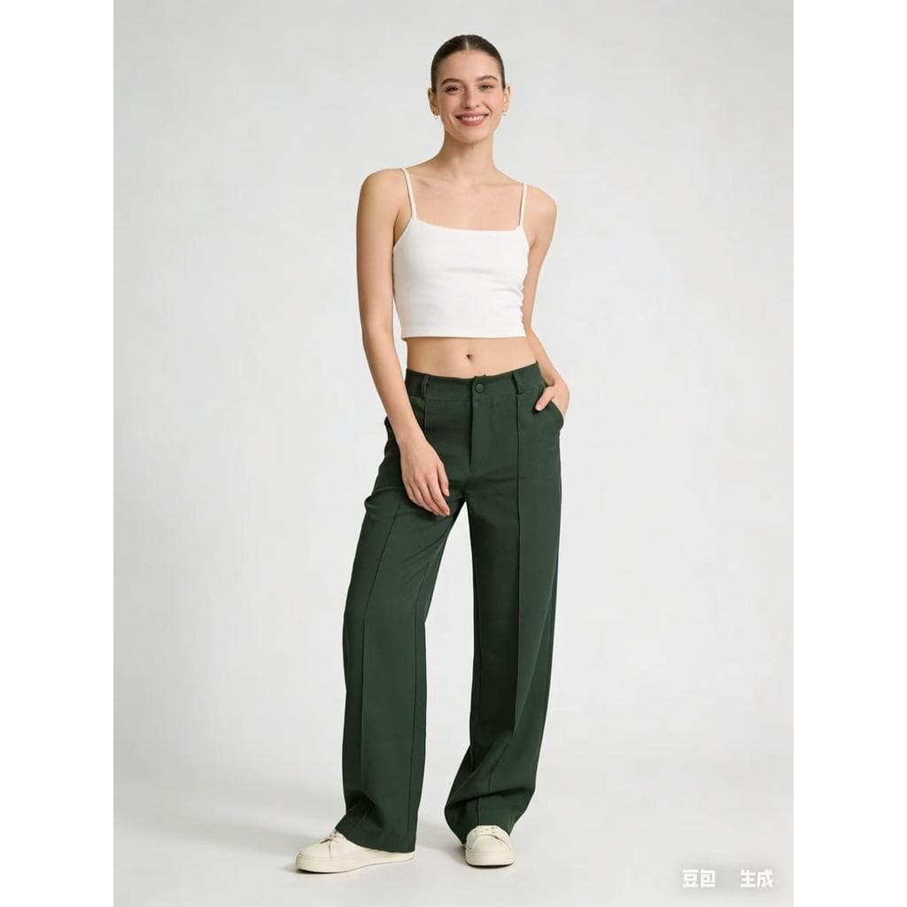 Calça Pantalona Alfaiataria 38-44 elástico traseiro 8815