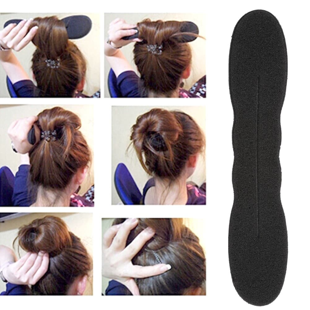 Kit Ferramentas De Cabelo / Fazer Coque / Acessório De Cabelo Diy