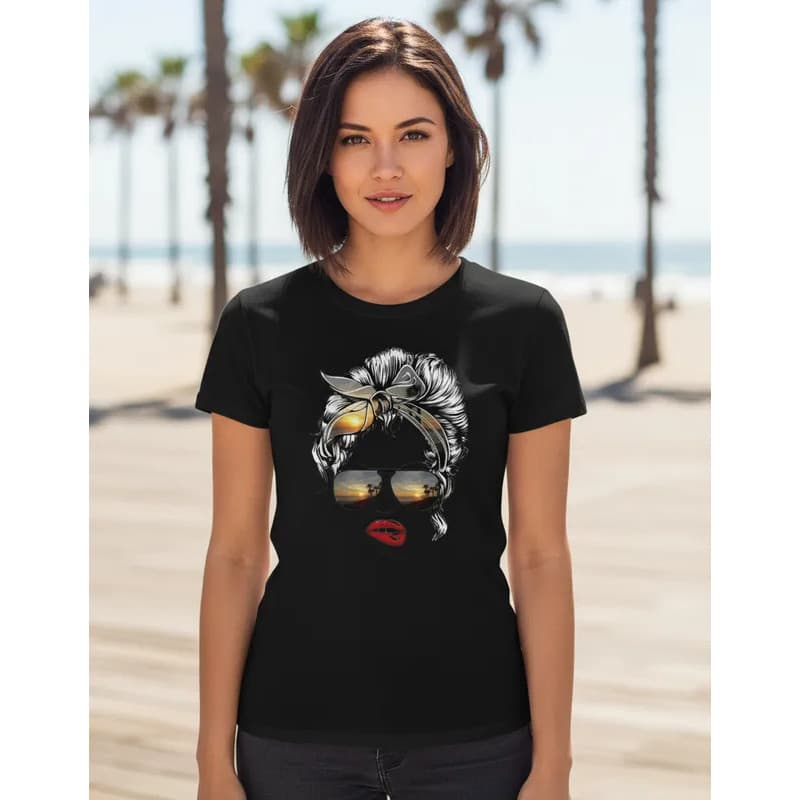 Camiseta Feminina Blusa Feminina Camisa Personalizada Algodão100%