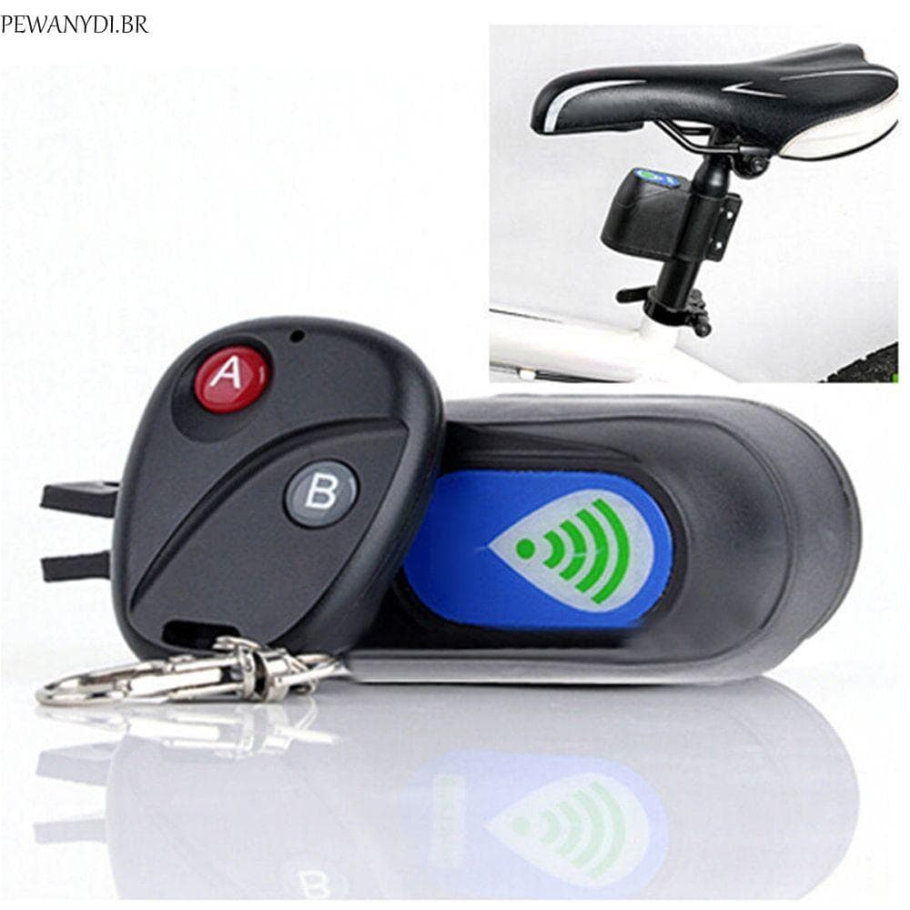 PEWANYDI Dispositivo De Alarme Moto Bicicletas Segurança Anti-Roubo Sensor Alto Eletrônico Sem Fio Alertar Controle Remo