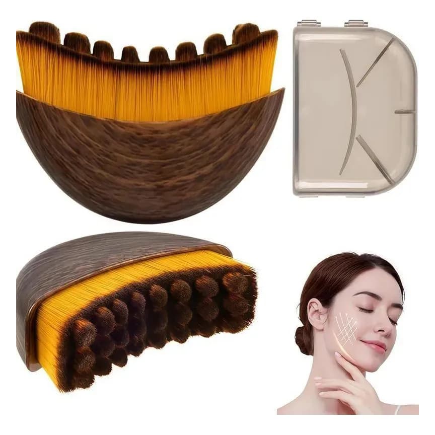 Escova Facial Drenagem Linfática Rejuvenesce E Reduz Inchaço