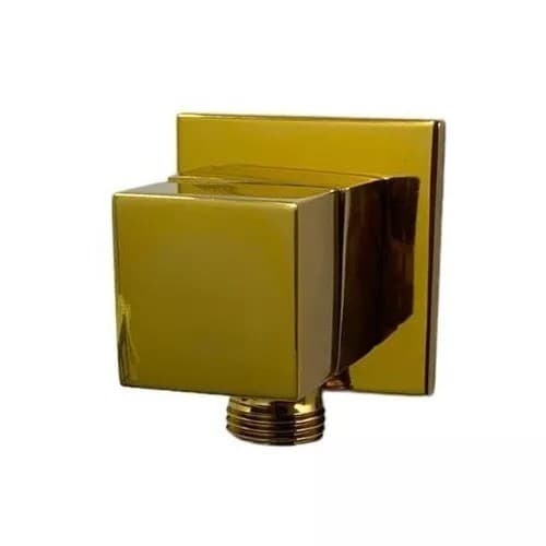 Registro Para Ducha Higiênica Quadrada Dourado