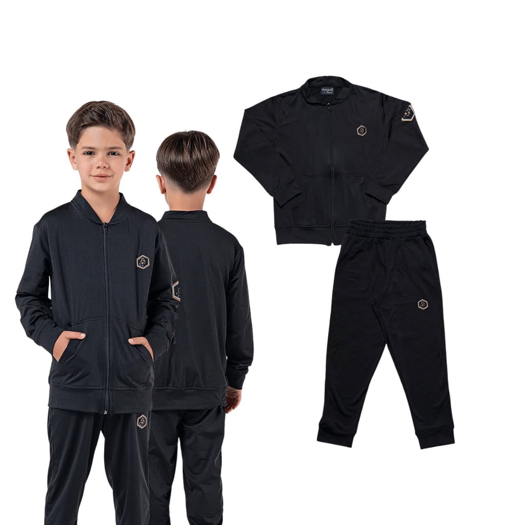 Conjunto Infantil Menino Esportivo Jaqueta Calça