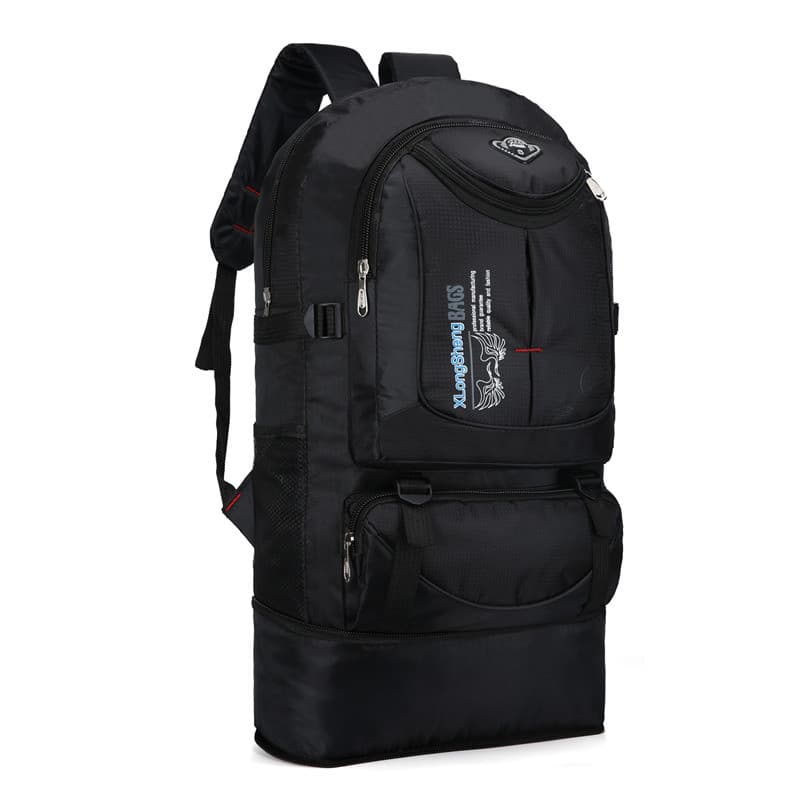 [Expandível] Camuflagem Super Grande Capacidade Mochila de Viagem Ao Ar Livre Homens Mulheres Caminhadas Bolsa Bagagem d